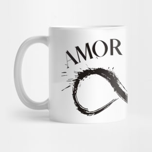 Amor Fati - Black Mug